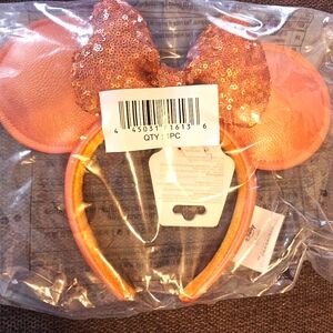 Orange Disney ears